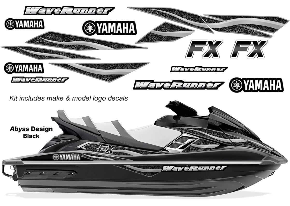Yamaha WaveRunner FX HO Accent Graphics (2012-2018) - Abyss