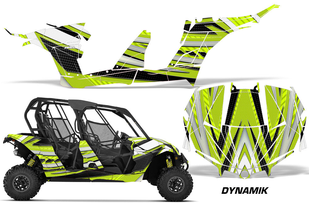 Can Am Maverick Max 4-Door ('17-'18) Complete Graphics Kit