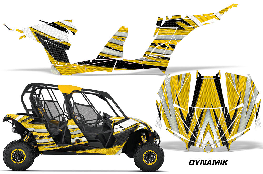 Can Am Maverick Max 4-Door ('17-'18) Complete Graphics Kit