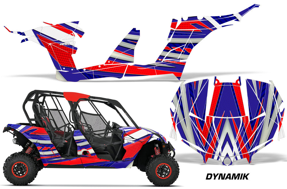 Can Am Maverick Max 4-Door ('17-'18) Complete Graphics Kit