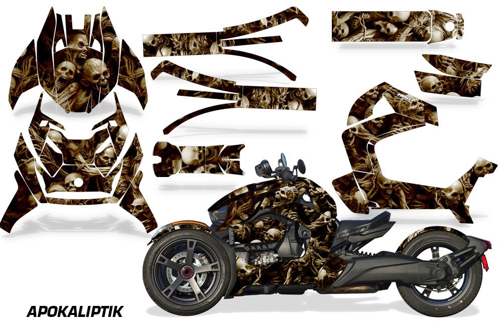 Can Am Spyder RS Graphics - Invision Artworks Powersports Graphics