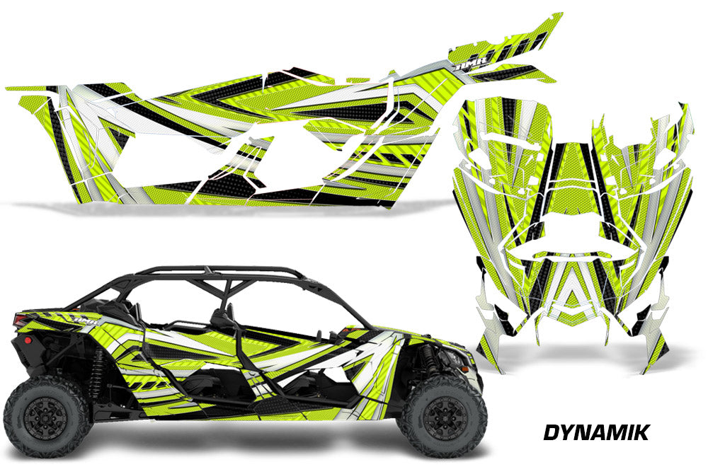 Can Am Maverick X3, X-DS, X-RS 4-Door Full-Coverage Graphics (2017-2020)