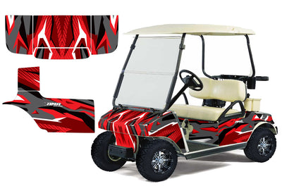 Club Car Golf Cart Graphics (1983-2014)