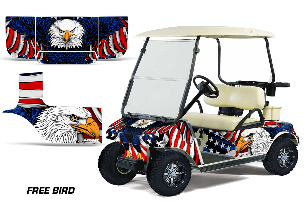 Club Car Golf Cart Graphics (1983-2014)