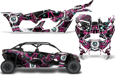 Can Am Maverick X3, X-DS, X-RS 4-Door Full-Coverage Graphics (2017-2020)