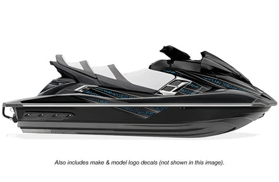 Yamaha WaveRunner FX HO Accent Graphics (2012-2018) - Hexic