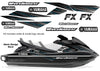 Yamaha WaveRunner FX HO Accent Graphics (2012-2018) - Hexic