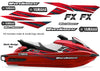 Yamaha WaveRunner FX HO Accent Graphics (2012-2018) - Hexic