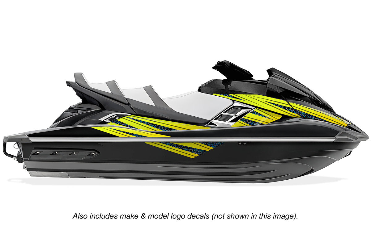 Yamaha WaveRunner FX HO Accent Graphics (2012-2018) - Hexis