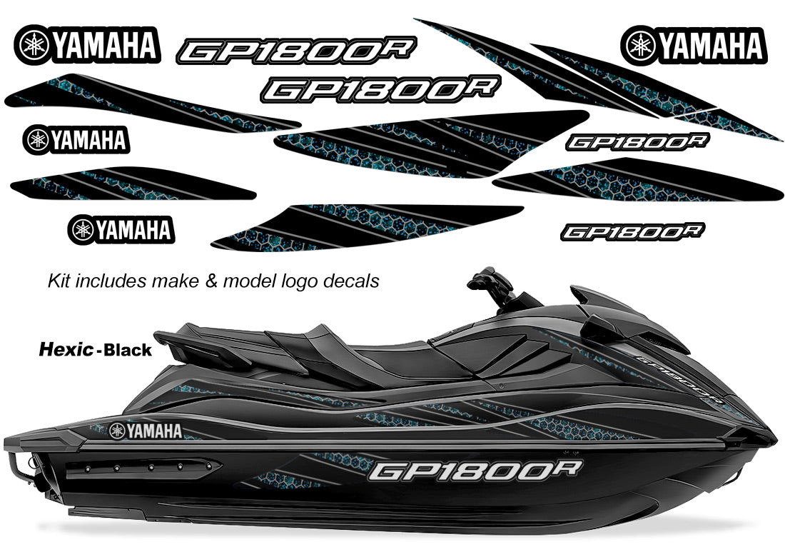 Yamaha WaveRunner GP 1800 Accent Graphics (2021-2026) - Hexis