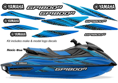 Yamaha WaveRunner GP 1800 Accent Graphics (2021-2026) - Hexic