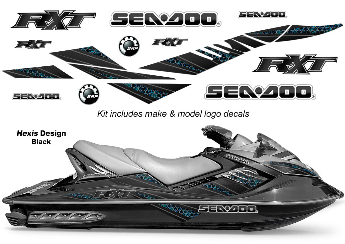 Sea Doo RXT Accent Graphics (2005-2009) - Hexis
