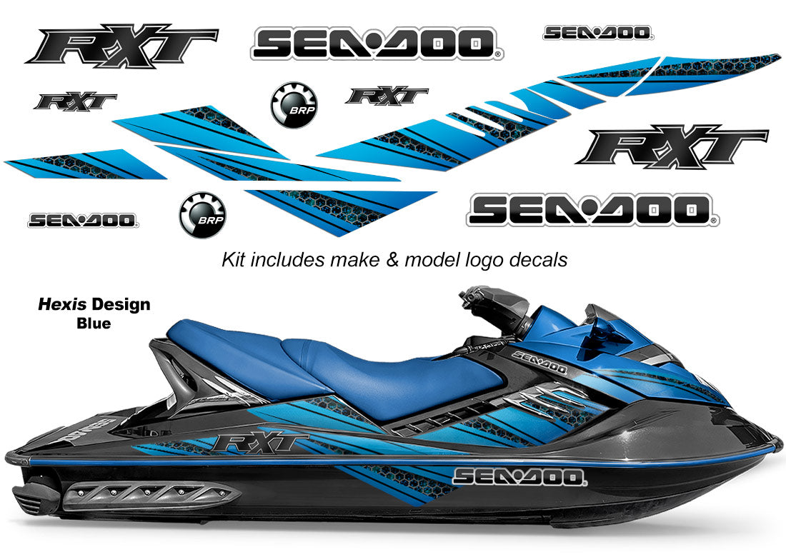 Sea Doo RXT Accent Graphics (2005-2009) - Hexis