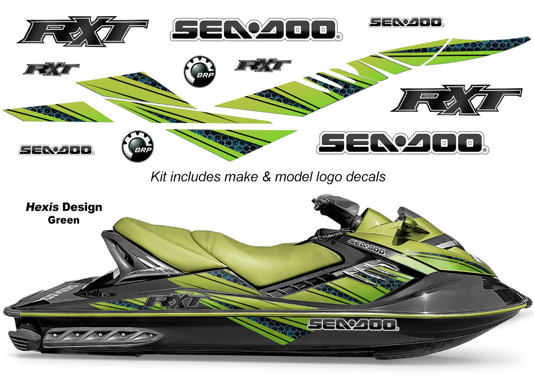Sea Doo RXT Accent Graphics (2005-2009) - Hexis
