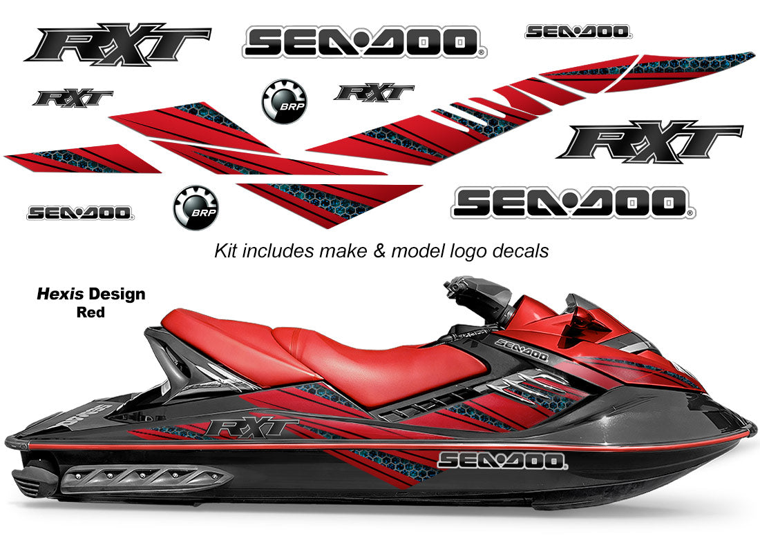Sea Doo RXT Accent Graphics (2005-2009) - Hexis