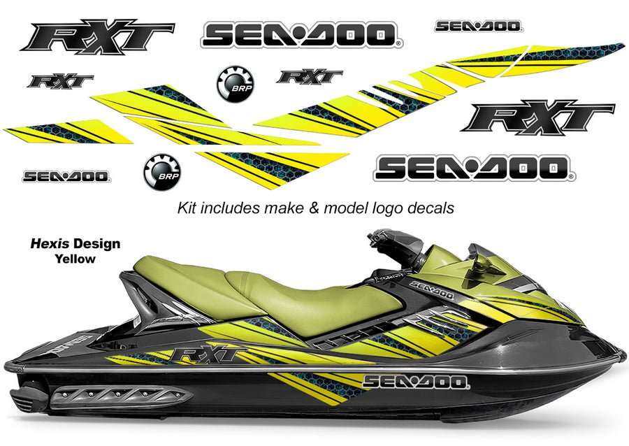 Sea Doo RXT Accent Graphics (2005-2009) - Hexis