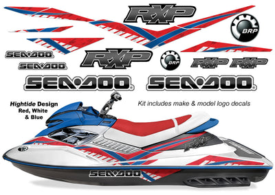 Sea Doo RXP Accent Graphics (2004-2011) Hightide