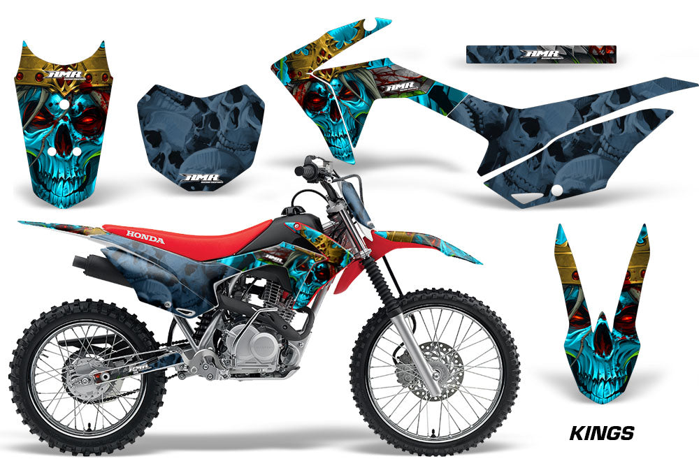 2014-2018 Honda CRF 125F Motocross Graphics Kit – Kings Vinyl Decals