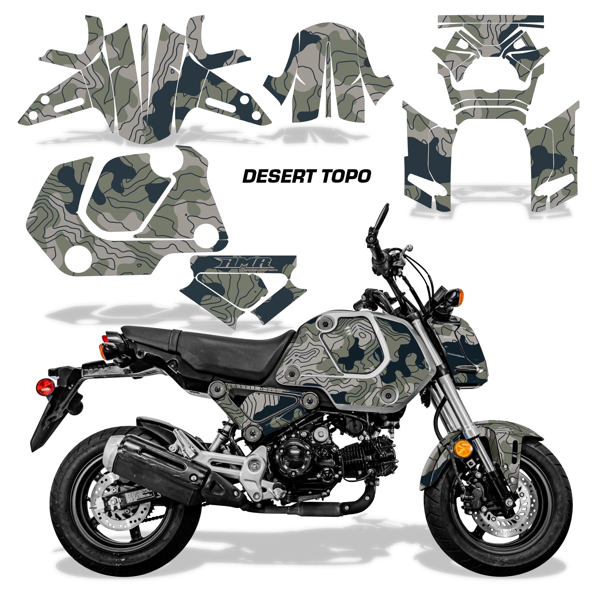 Honda Grom 125 (2021-2024) Motorcycle Graphics