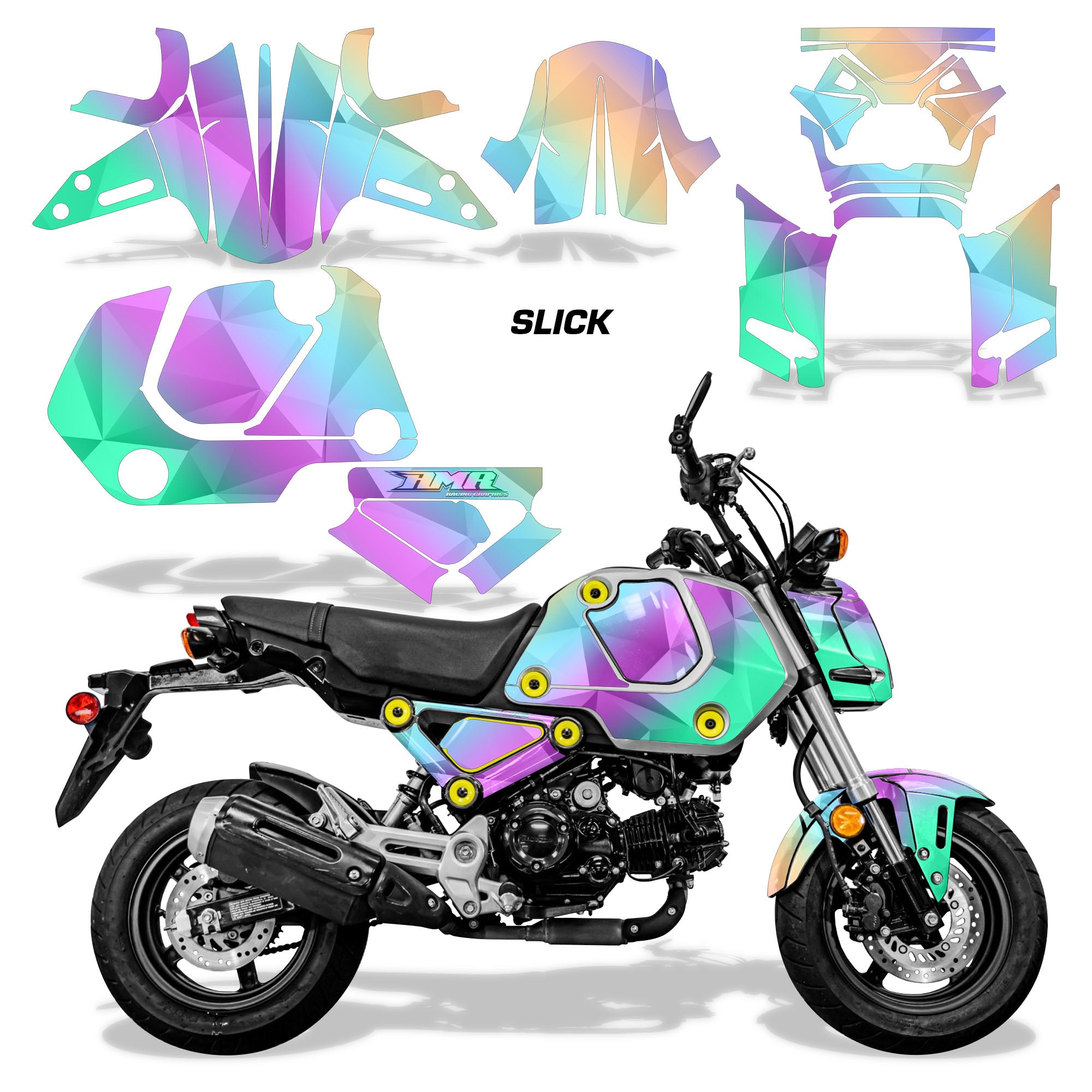 Honda Grom 125 (2021-2024) Motorcycle Graphics