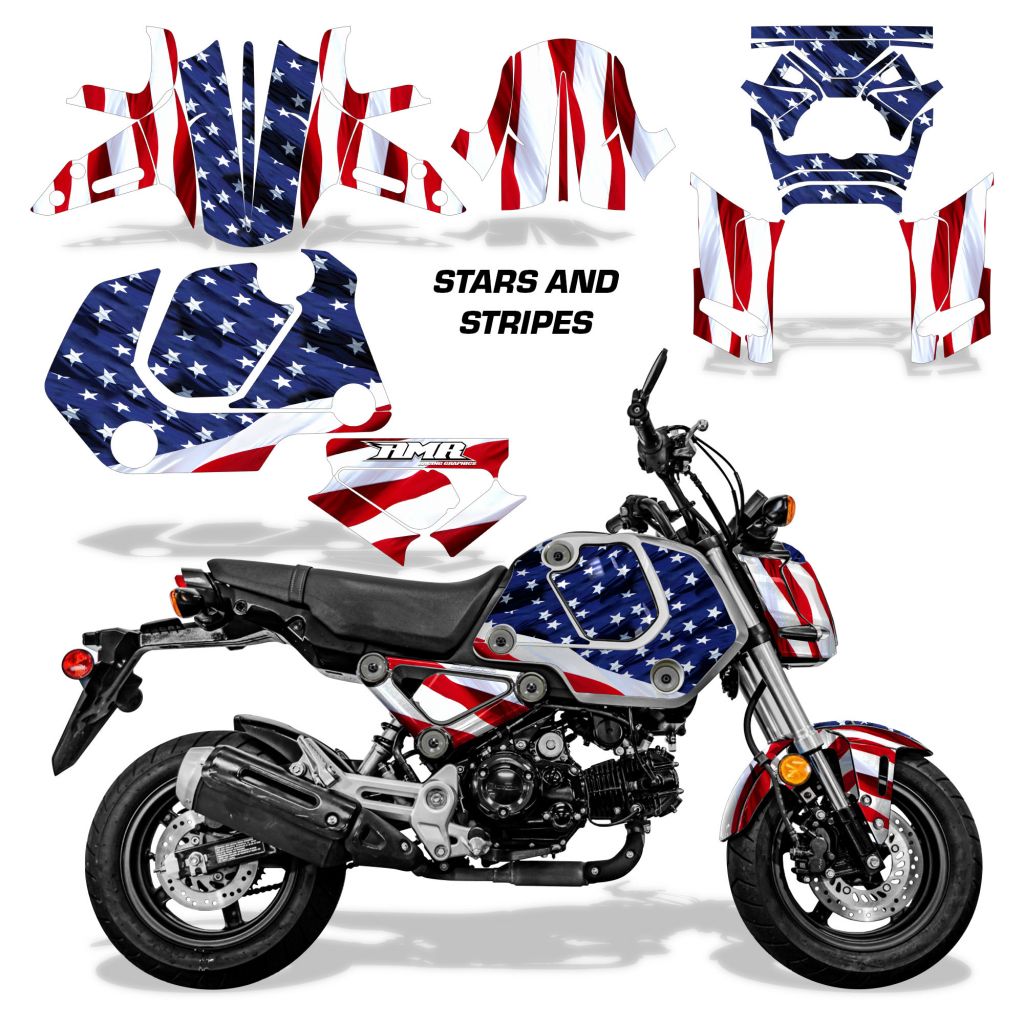 Honda Grom 125 (2021-2024) Motorcycle Graphics