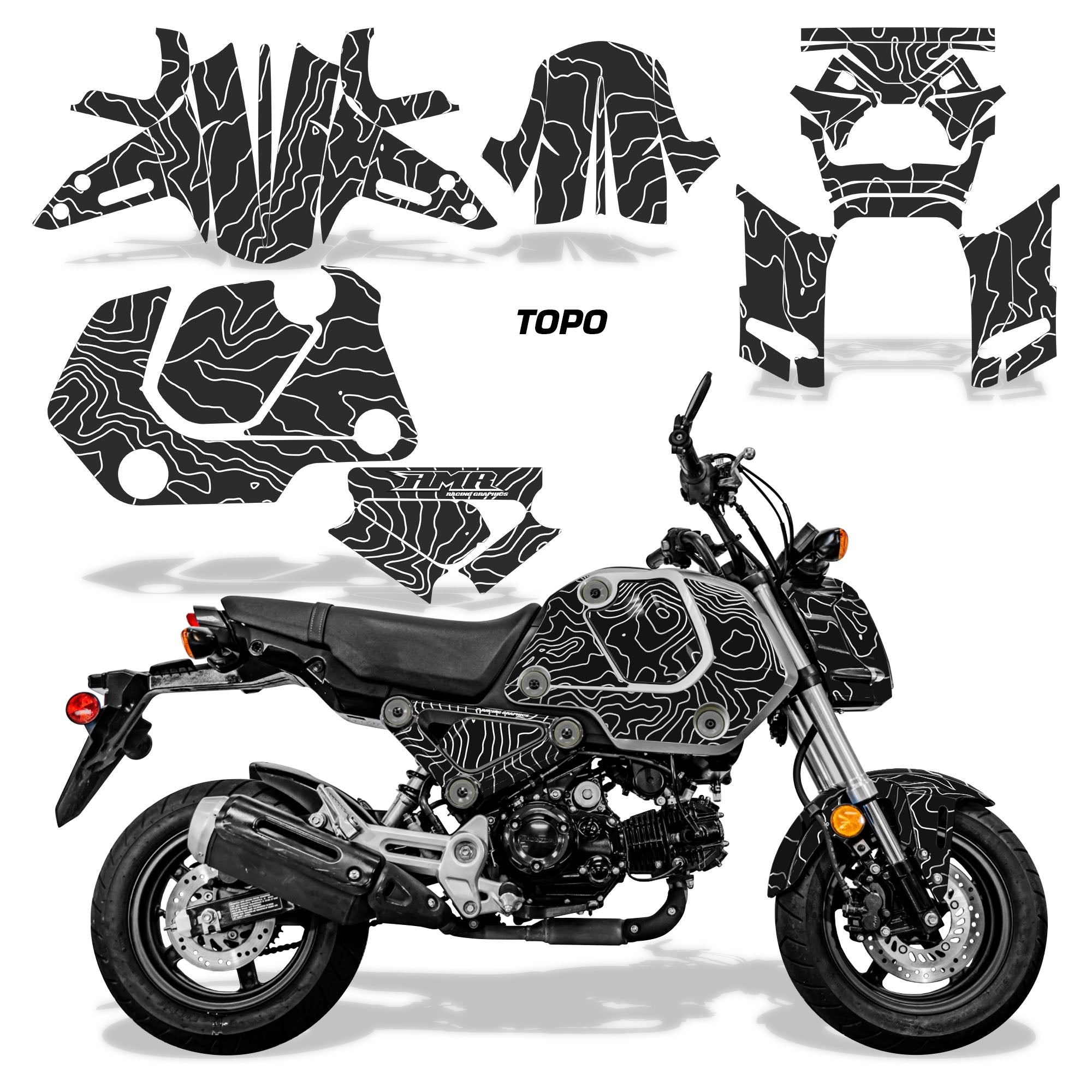 Honda Grom 125 (2021-2024) Motorcycle Graphics
