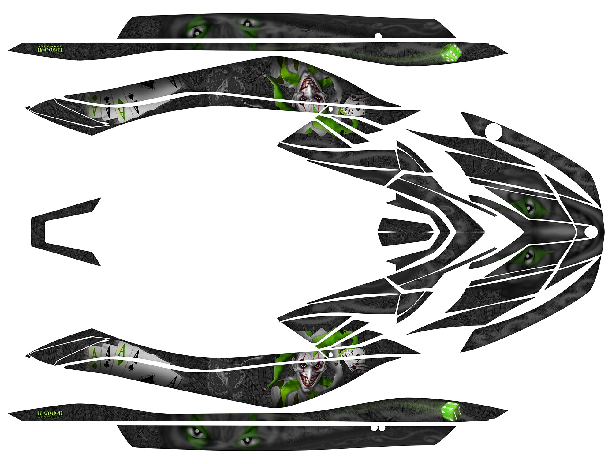 Yamaha WaveRunner GP1800R Graphics (2021-2026)