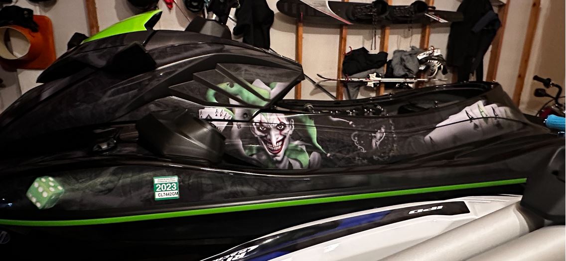 Yamaha WaveRunner GP1800R Graphics (2021-2026)