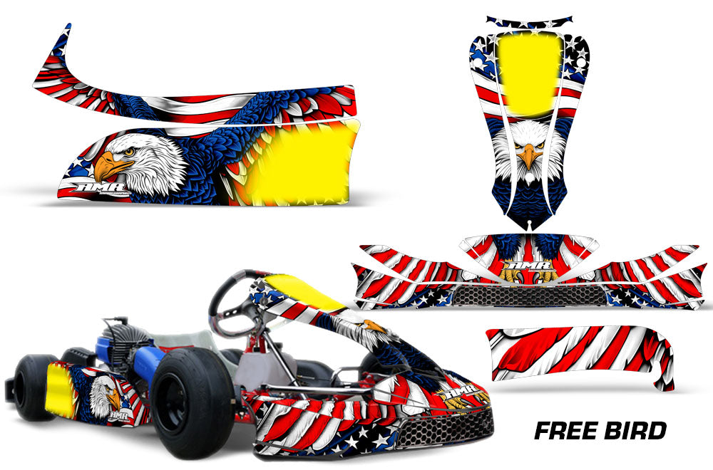 KG MK-14 Cadet - Kart Graphic Decal Kit - Invision Artworks Powersports ...