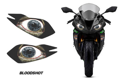Kawasaki Ninja ZX-6R Headlight Graphics (2013-2016)