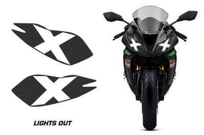 Kawasaki Ninja ZX-6R Headlight Graphics (2013-2016)