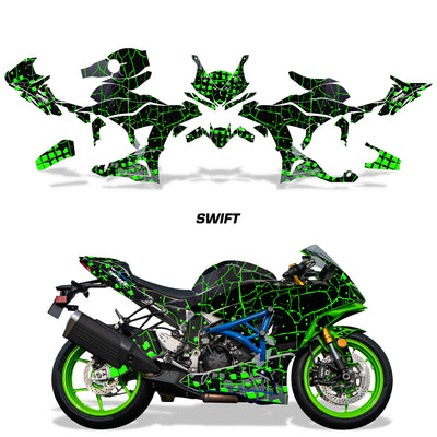 Kawasaki Ninja 636 ZX-6R Ninja Graphics (2024-2026)