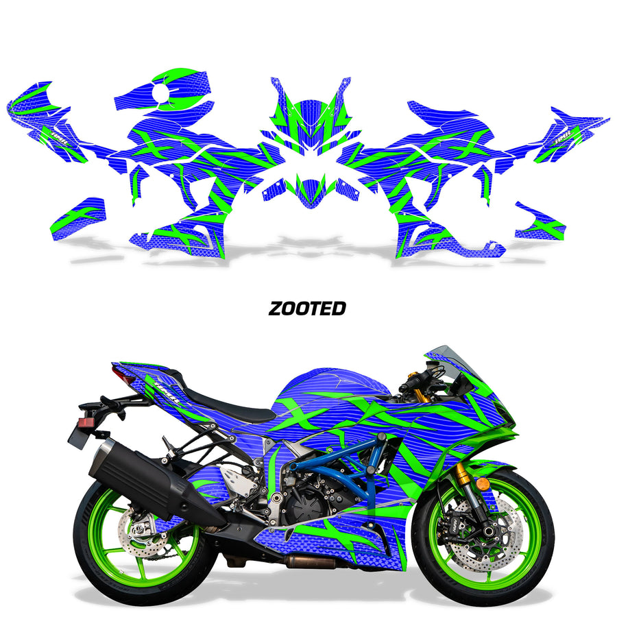 Kawasaki Ninja 636 ZX-6R Ninja Graphics (2024-2026)