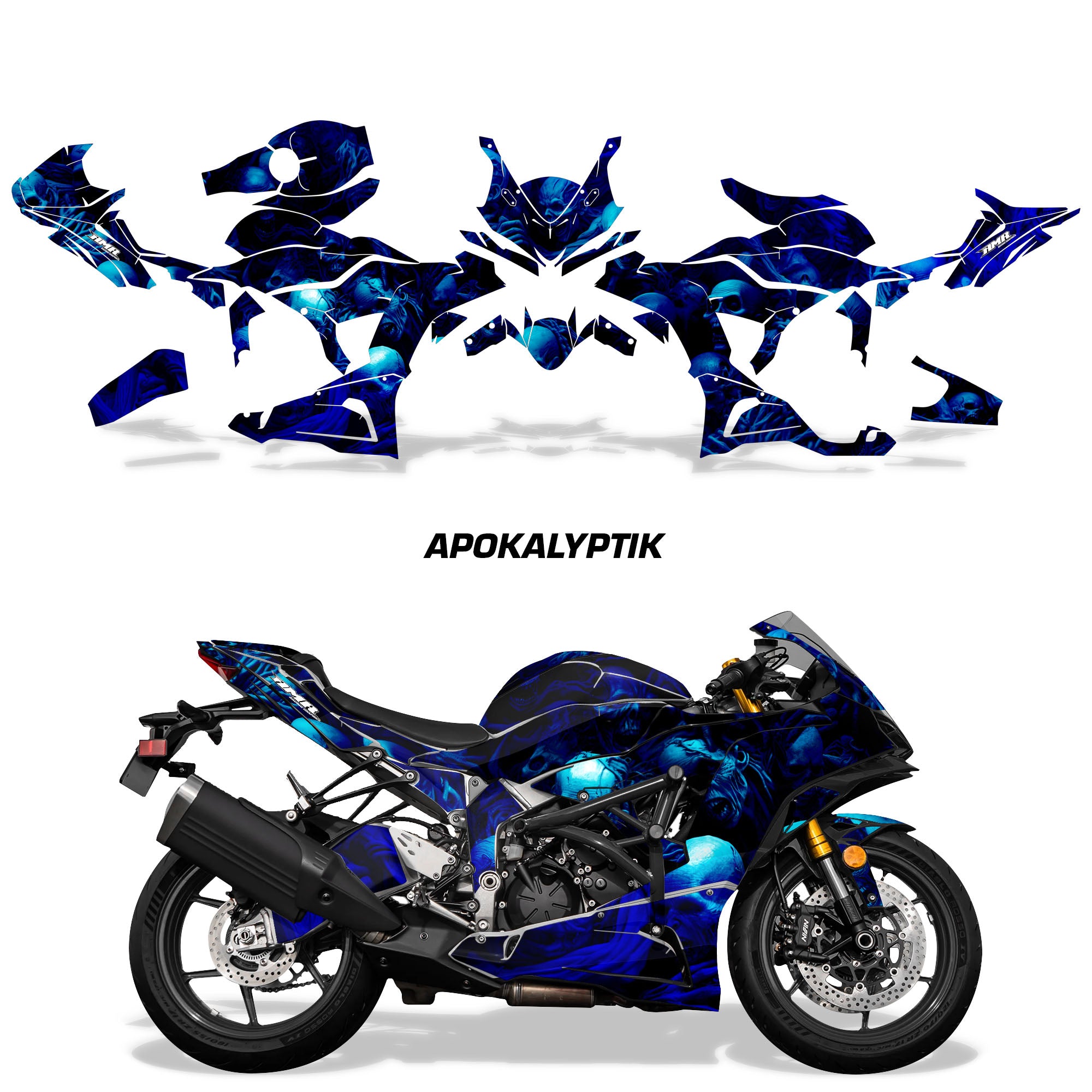 Kawasaki Ninja 636 ZX-6R Ninja Graphics (2024-2026)