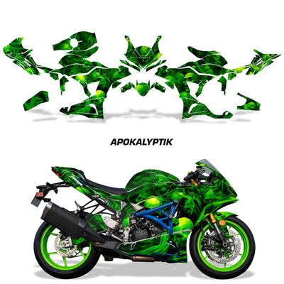 Kawasaki Ninja 636 ZX-6R Ninja Graphics (2024-2026)