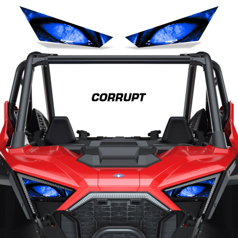 Polaris RZR Pro XP Headlight Graphics (2020-2023)