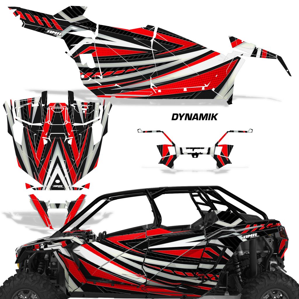 Polaris RZR Pro 4-Door Graphics (2019-2024)