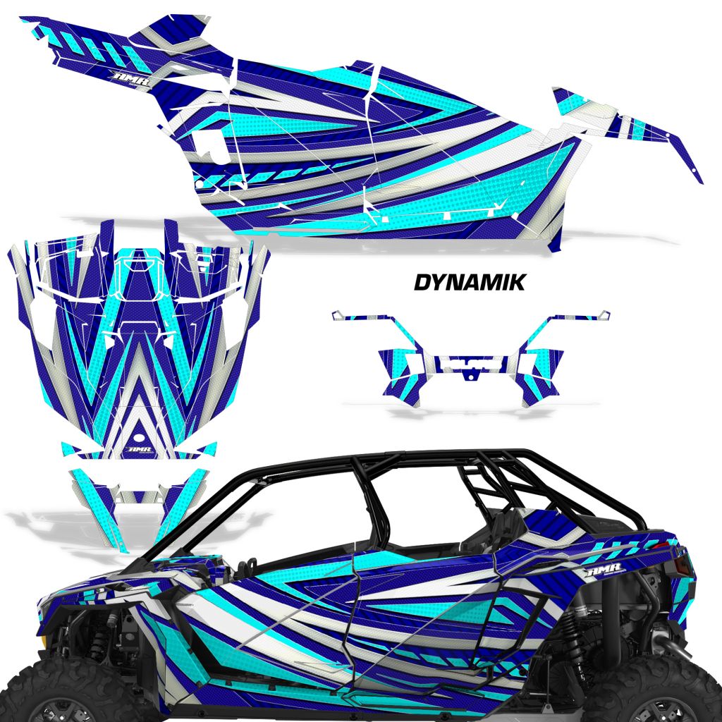 Polaris RZR Pro 4-Door Graphics (2019-2024)