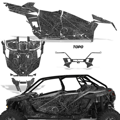 Polaris RZR Pro 4-Door Graphics (2019-2024)