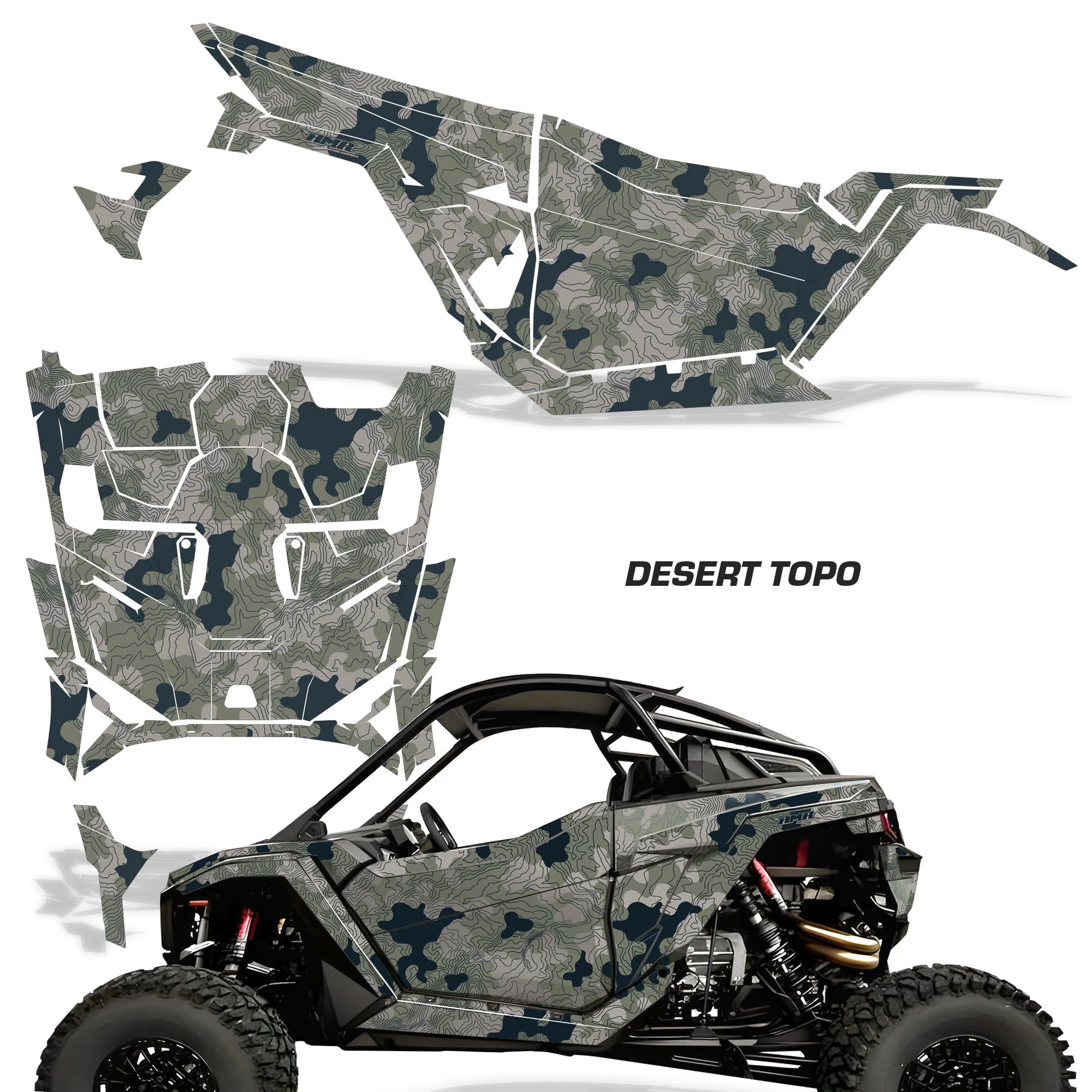POLARIS RZR PRO R & PRO S & PRO XP 2DR UTV 2025-2026 Graphics Kit