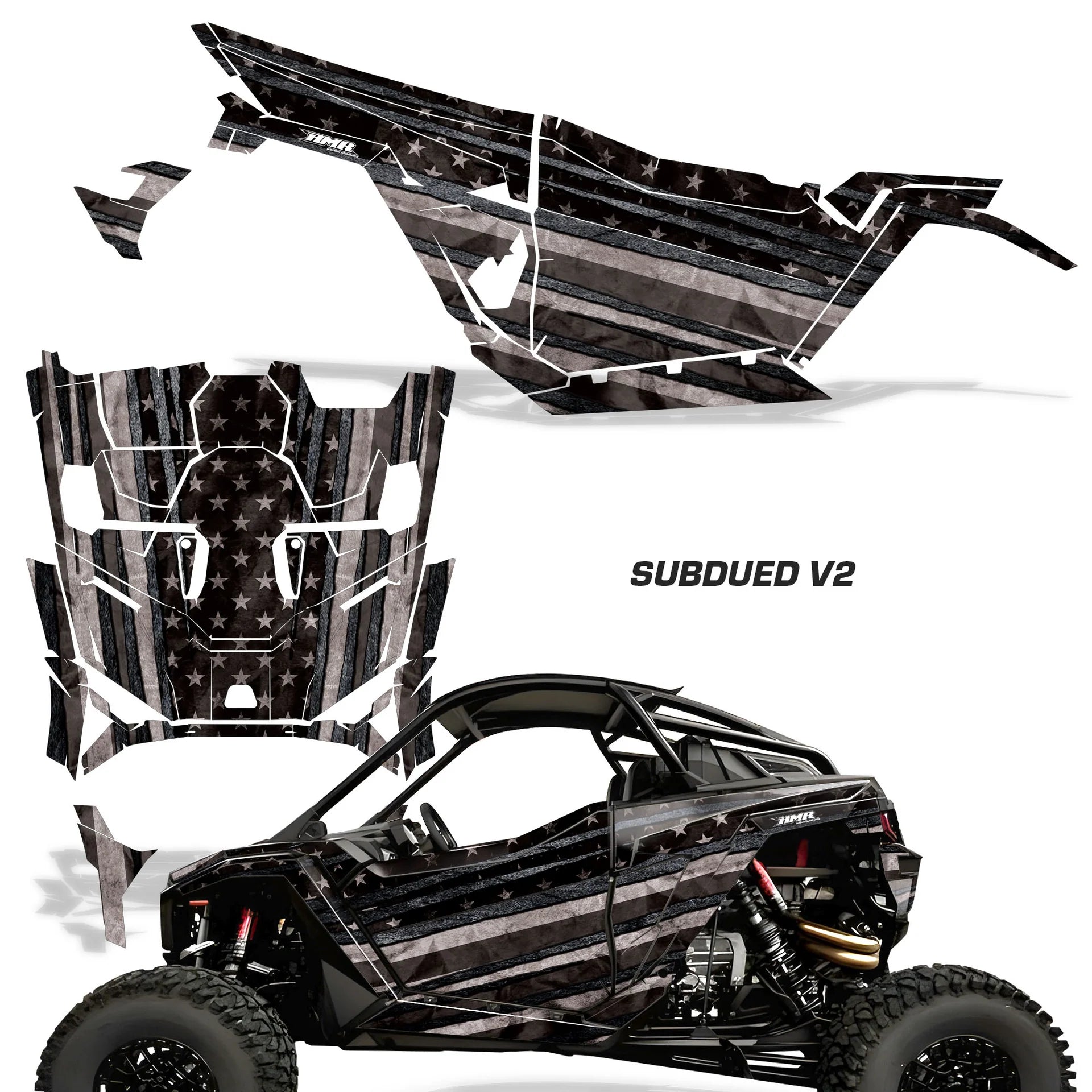 POLARIS RZR PRO R & PRO S & PRO XP 2DR UTV 2025-2026 Graphics Kit