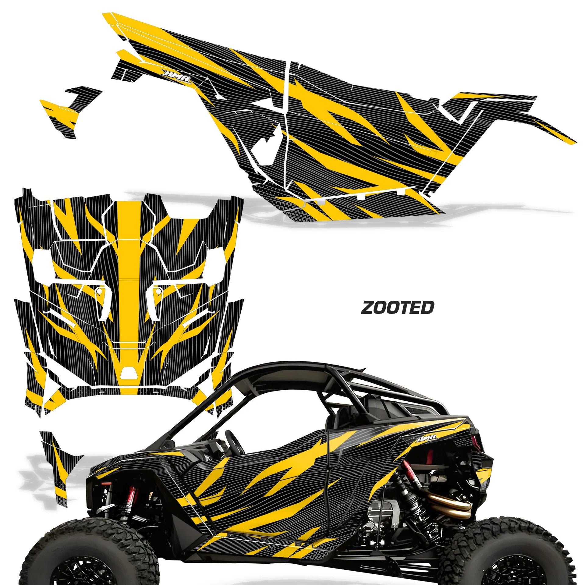 POLARIS RZR PRO R & PRO S & PRO XP 2DR UTV 2025-2026 Graphics Kit