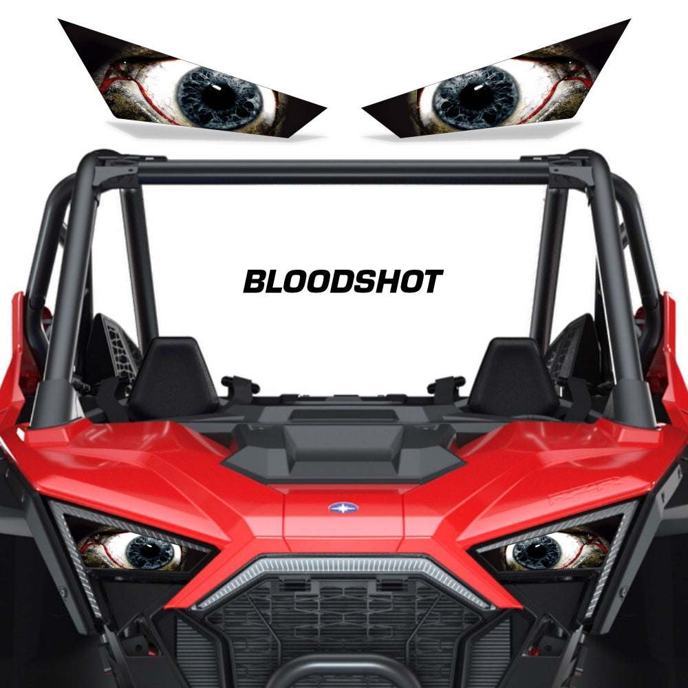 Polaris RZR Pro XP Headlight Graphics (2020-2023)