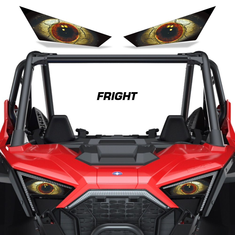 Polaris RZR Pro XP Headlight Graphics (2020-2023)