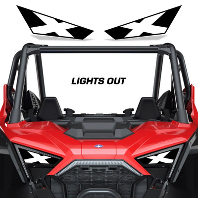 Polaris RZR Pro XP Headlight Graphics (2020-2023)