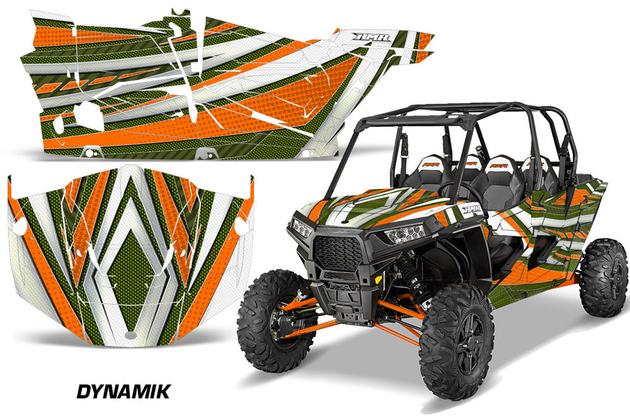 Polaris RZR 1000 4-Door Graphics (2014-2018)