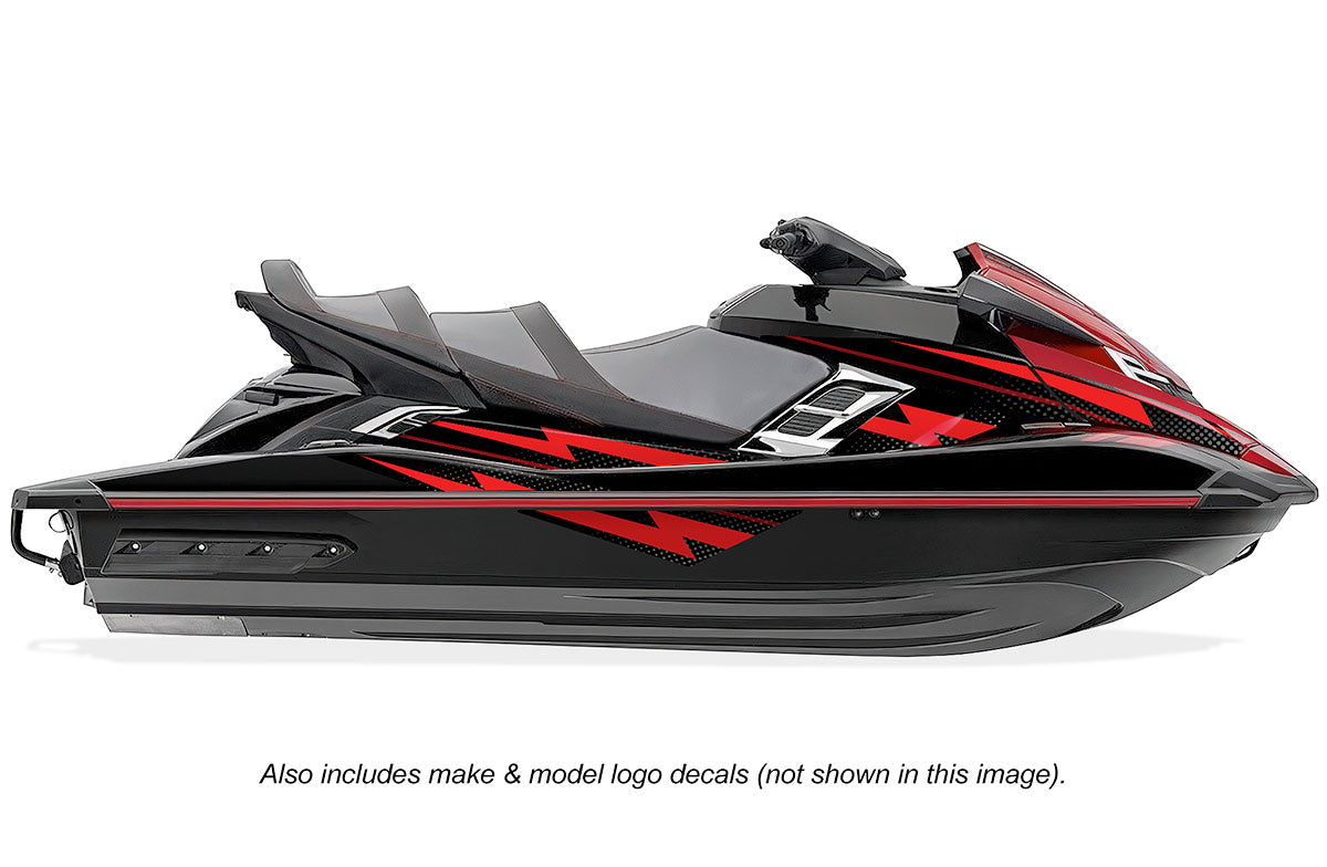 Yamaha WaveRunner FX HO Accent Graphics (2012-2018) - Shazam