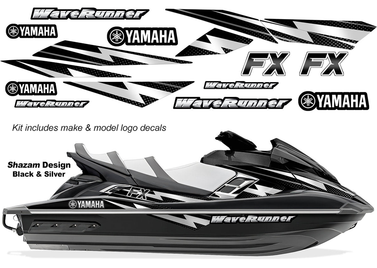Yamaha WaveRunner FX HO Accent Graphics (2012-2018) - Shazam