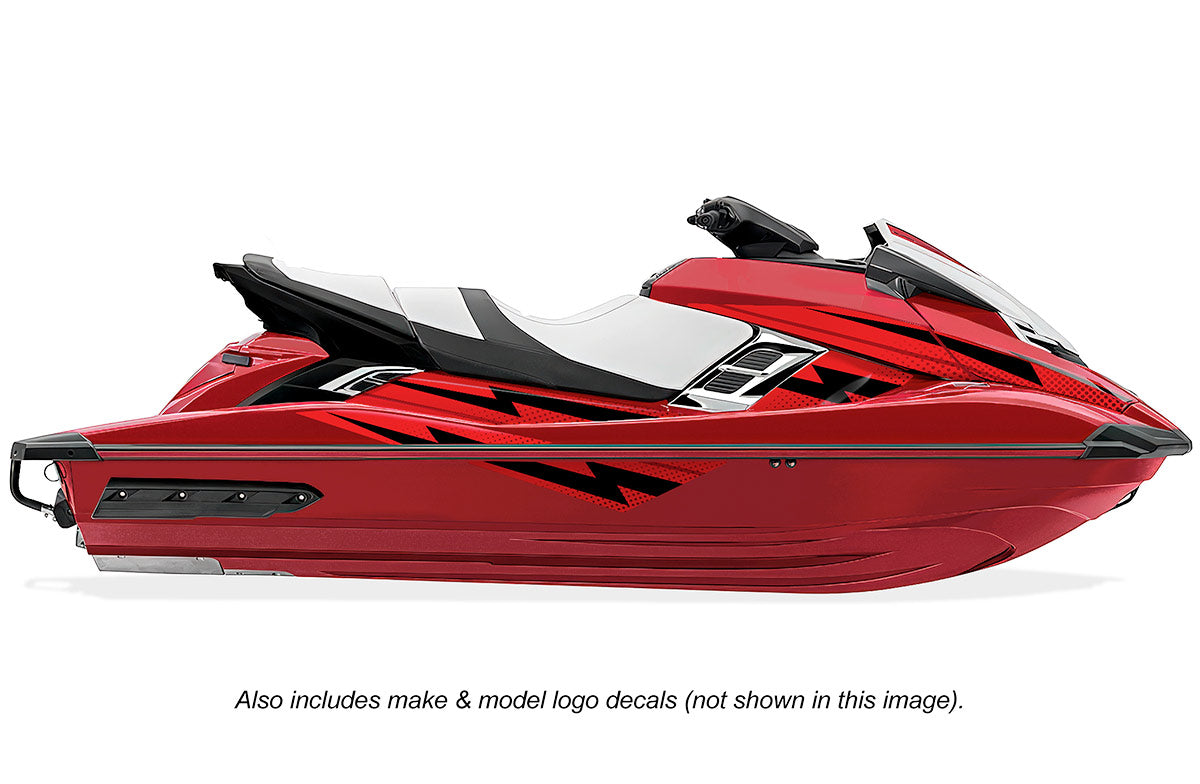 Yamaha WaveRunner FX HO Accent Graphics (2012-2018) - Shazam