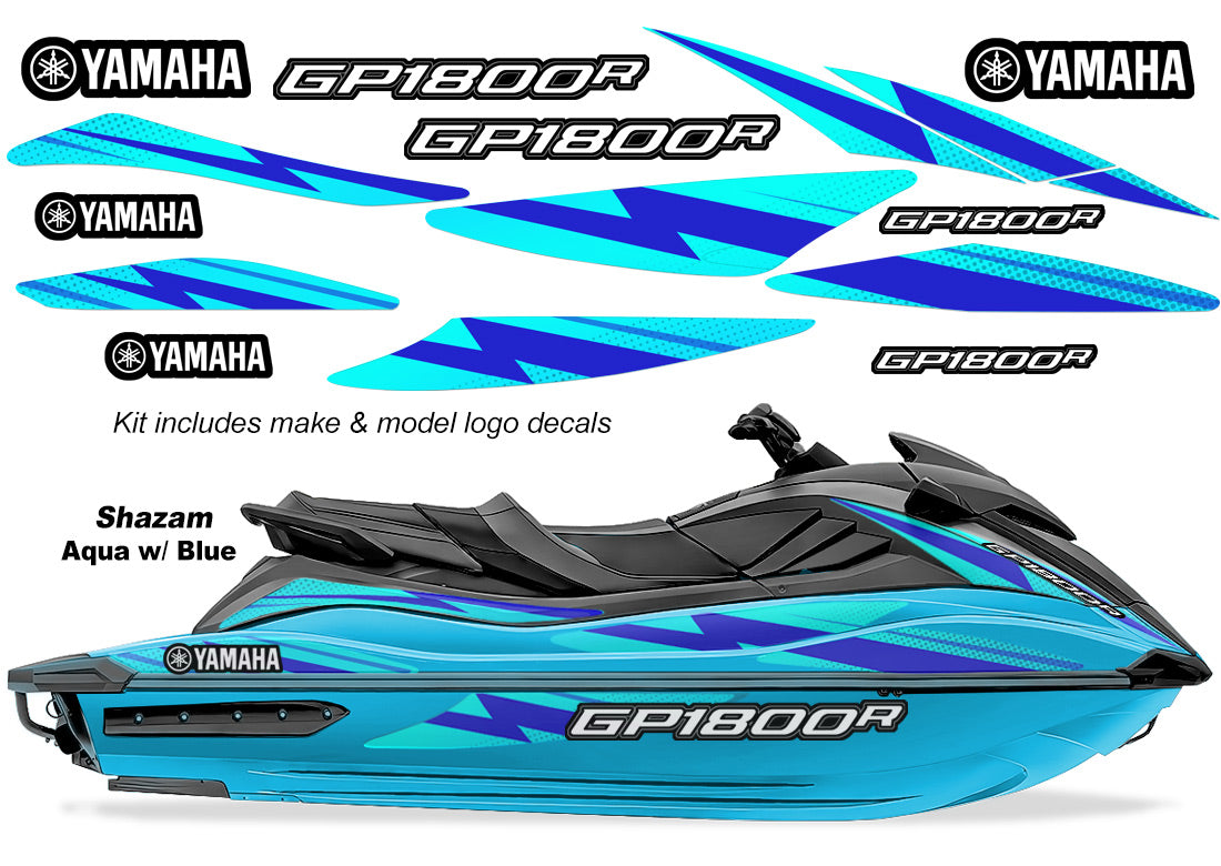 Yamaha WaveRunner GP 1800 Accent Graphics (2021-2026) - Shazam